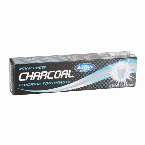BEAUTY FORMULAS TOOTHPASTE ACTIVE CHARCOAL 125G