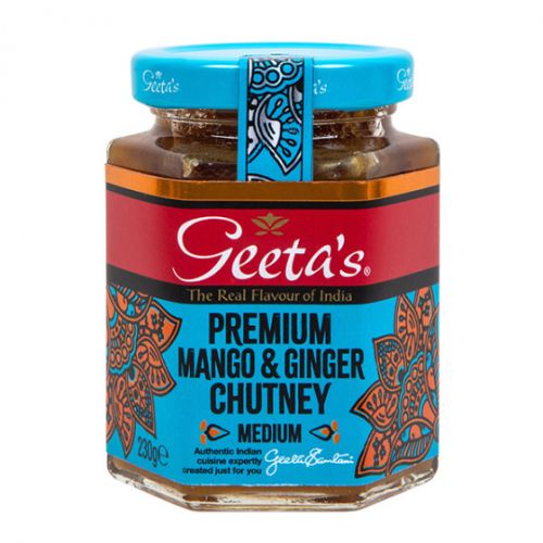 Geeta's Mango & Ginger Premium Chutney 230G