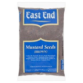 EAST END MUSTARD SEEDS BROWN 400G