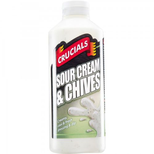 Crucials Sour Cream & Chive Squeezy Sauce 500ml