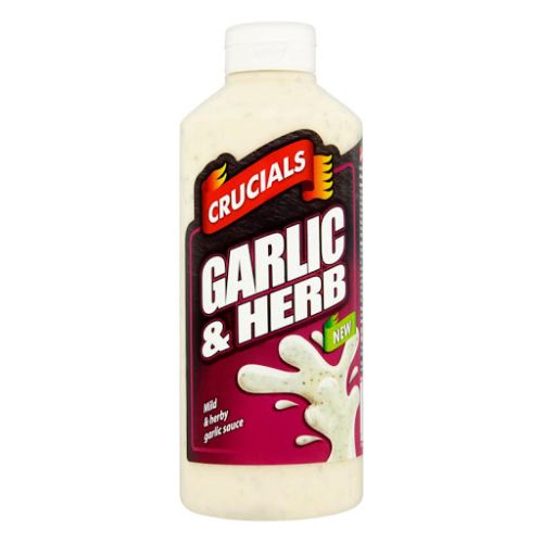 Crucials Garlic & Herb Squeezy Sauce 500ml