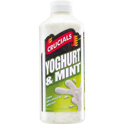 Crucials Yoghurt & Mint Squeezy Sauce 500ml