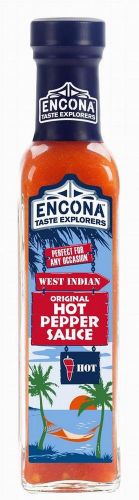 Encona Original Hot Pepper West Indian Sauce. 142ML