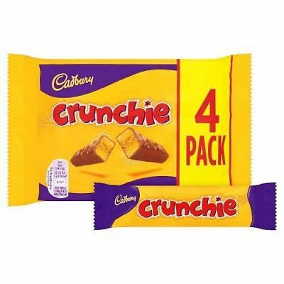 Cadbury's 4pk Crunchie 104G