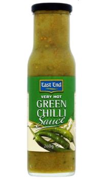 EAST END VERY HOT GREEN CHILLI 260gm
