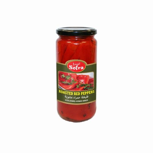 SOFRA PICKLES TURROASTED RED PEPPERS 500ML