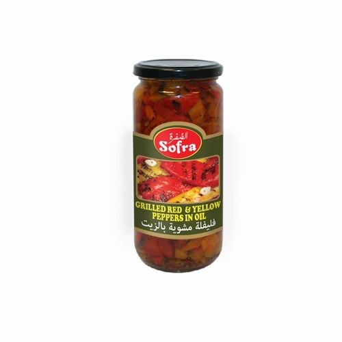 SOFRA PICKLES TURGRILLED MIX PEPPERS 320ML