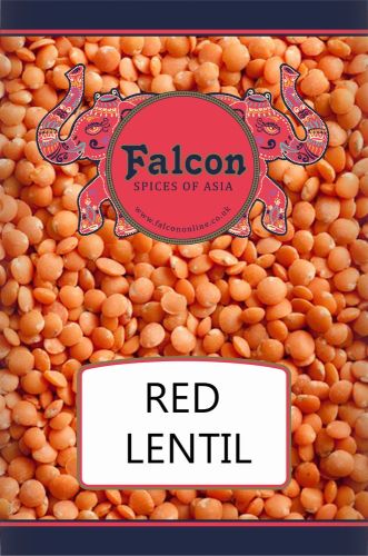 FALCON RED LENTILS 2KG