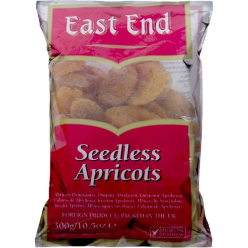 EAST END DRY APRICOTS SEEDLESS 300gm