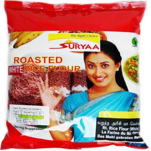 Suryaa.- Raw White Rice Flour - 1Kg