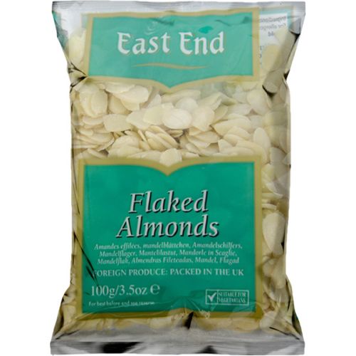 EAST END FLAKED ALMONDS 100gm
