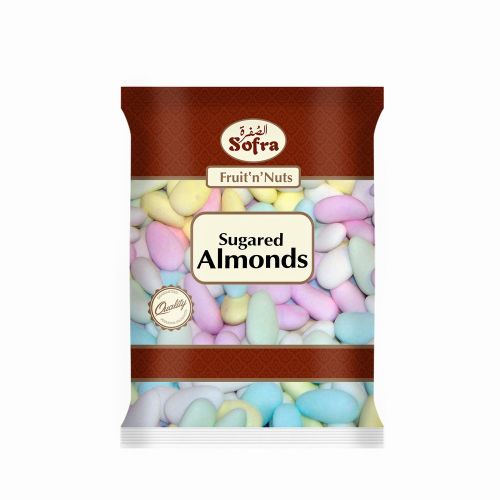 SOFRA NUTS MEDIUM SUGARED ALMONDS 200G