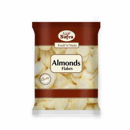 SOFRA NUTS MEDIUM ALMONDS FLAKES 180G