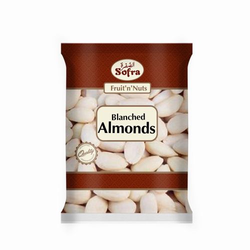 SOFRA NUTS MEDIUM ALMONDS BLANCHED 180G