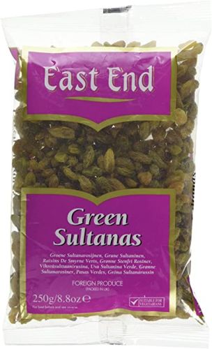EAST END GREEN SULTANA 100gm