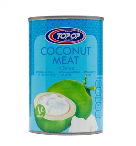 TOP OP COCONUT MEAT IN SYRUP 425G