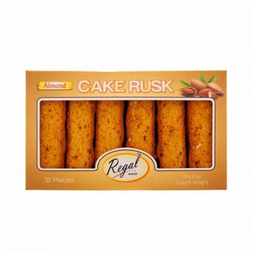 REGAL ALMOND CAKE RUSK 12PC