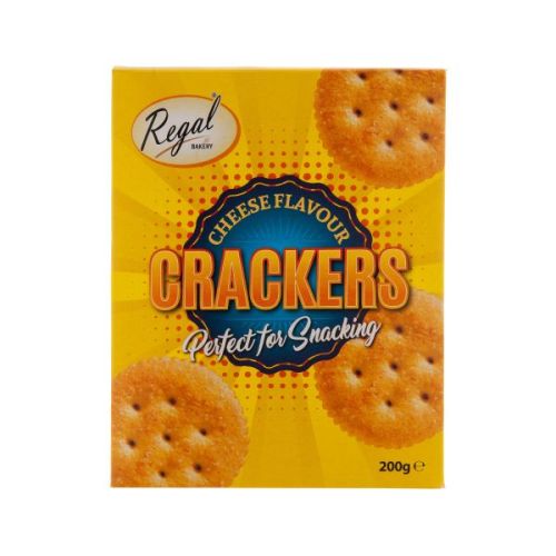 REGAL CHEESE CRACKERS 200g
