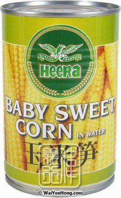 HEERA BABY SWEET CORN (COBS) 425G