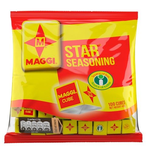 MAGGI STAR SEASONING ( NIGERIAN ) 100 CUBES 400G