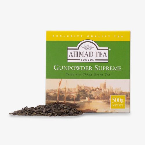 AHMED TEA GUN POWDER GREEN TEA 500G