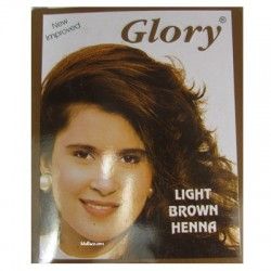 GLORY LIGHT BROWN HENNA 60G