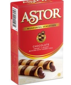 ASTOR CHOCOLATE ROLLS 40G