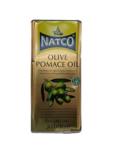 NATCO 100%  POMACE OLIVE OIL ( TIN ) 5LT