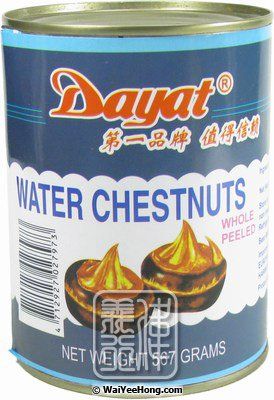 DAYAAT WATER CHESTNUTS WHOLE 567G