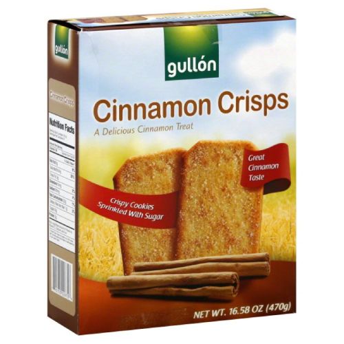 GULLON CINNAMON CRISPS 470G