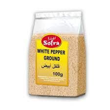 SOFRA WHITE PEPPER GROUND 100G