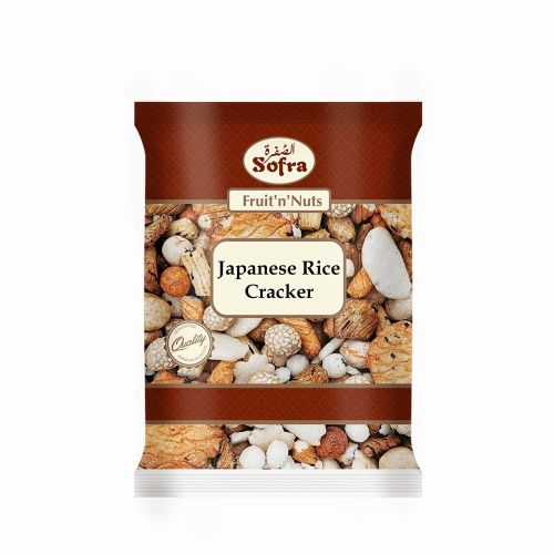 SOFRA NUTS MEDIUM JAPANESE RICE CRACKERS 140G