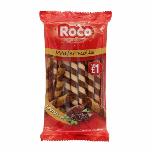ROCO WAFER ROLLS COCOA 230G