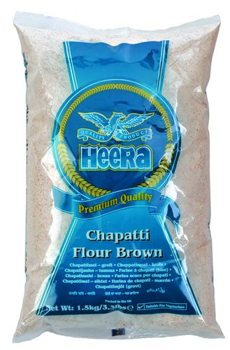 HEERA BROWN CHAPATTI FLOUR 1.5KG