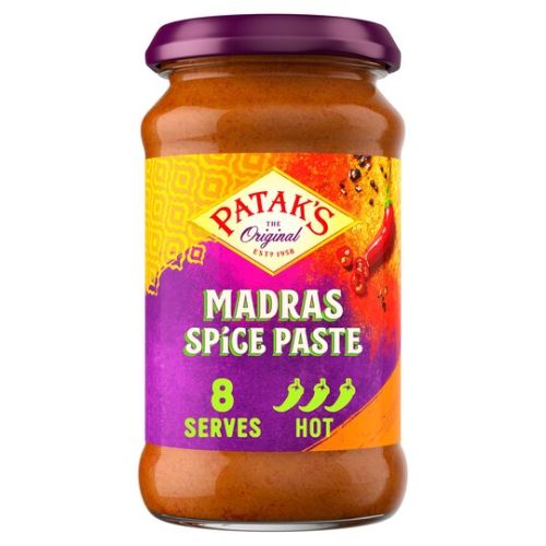 PATAK'S MADRAS SPICE CURRY PASTE ( HOT ) 283G