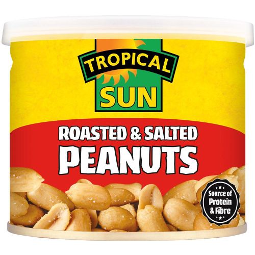 TROPICAL SUN ROASTED & SALTED PEANUTS 185G
