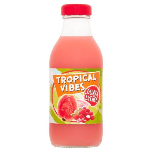 TROPICAL VIBES GUAVA & LYCHEE 300ML