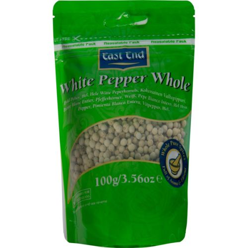 EAST END WHITE PEPPER WHOLE 100gm