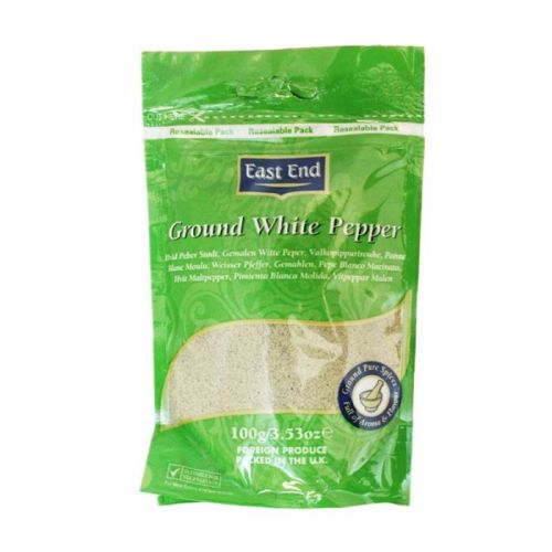 EAST END GROUND WHITE PEPPER 100gm