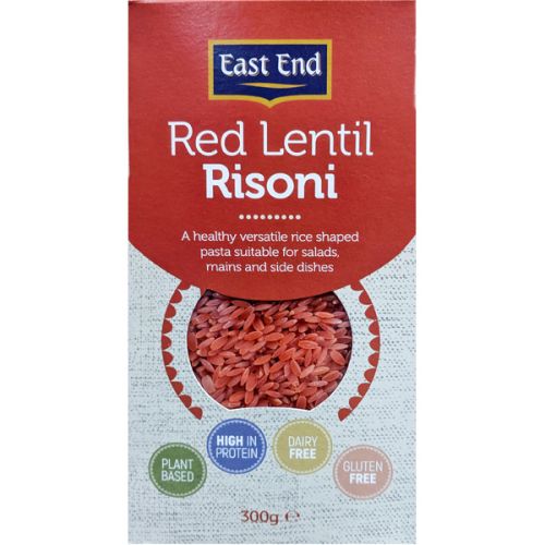 EAST END RED LENTILS RISONI 300gm