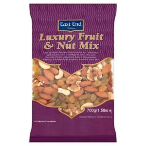 EAST END LUXURY FRUIT & NUTS MIX 700G