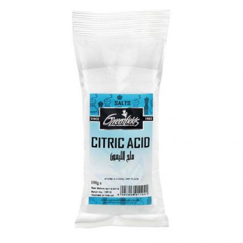 GREENFIELDS CITRIC ACID 100G