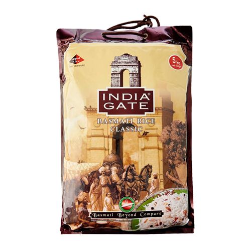 INDIA GATE RICE CLASSIC EXTRA LONG GRAIN 5KG