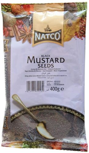 NATCO BLACK MUSTARD SEEDS 400G