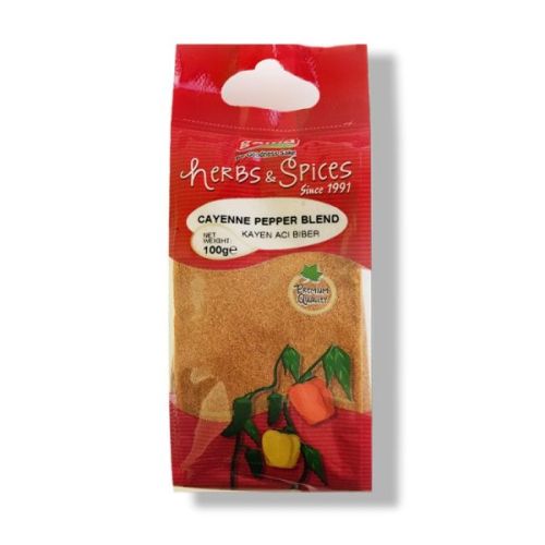 GAMA HERBS & SPICES CAYENNE PEPPER BLEND 100G