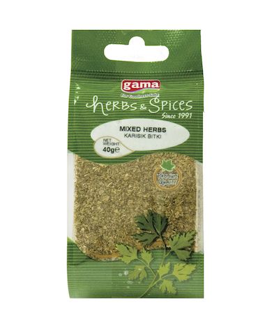 GAMA HERBS & SPICES MIXED HERBS 40G