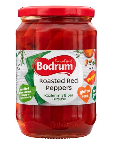 BODRUM ROASTED RED PEPPERS 670G