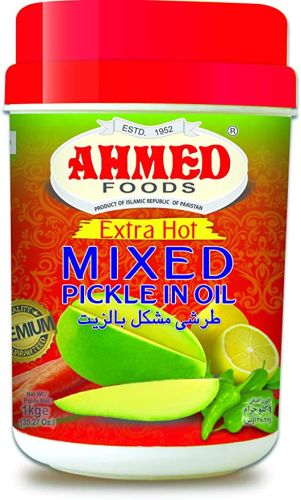 AHMED EXTRA HOT MANGO PICKLE IN OIL 1KG