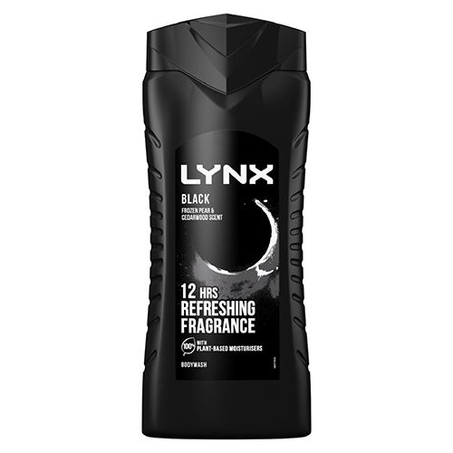 LYNX BODYWASH BLACK 225ML