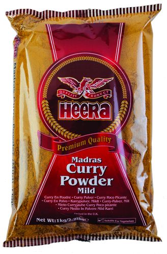 HEERA MADRAS CURRY POWDER - MILD 1KG